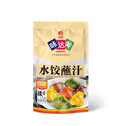 水饺蘸汁