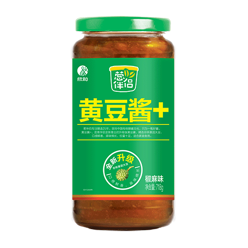 葱伴侣椒麻黄豆酱