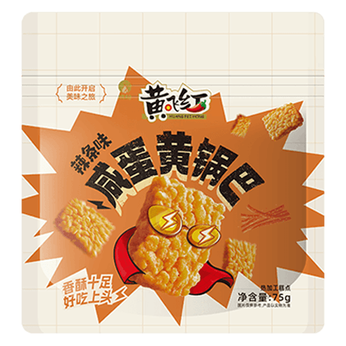 黄飞红辣条味咸蛋黄锅巴