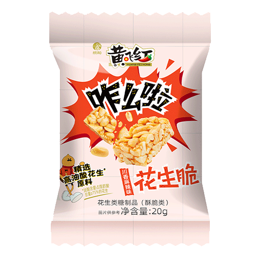 黄飞红咋么啦川香麻辣味花生脆
