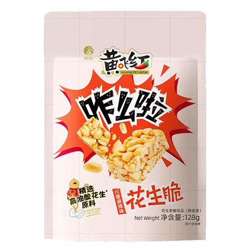 黄飞红咋么啦川香麻辣味花生脆