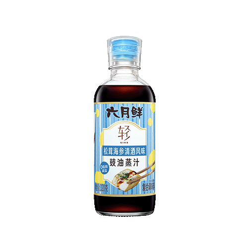 轻松茸海参清酒风味豉油蒸汁